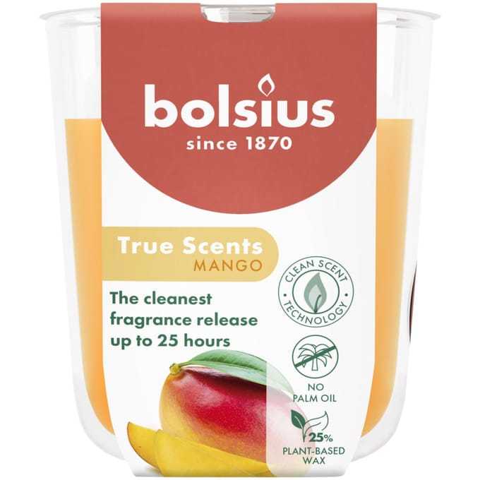 Bolsius - True Scents - Geurglas - 80/73 - Mango