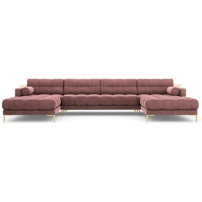 U-hoekbank Bali velvet | Cosmopolitan Design
