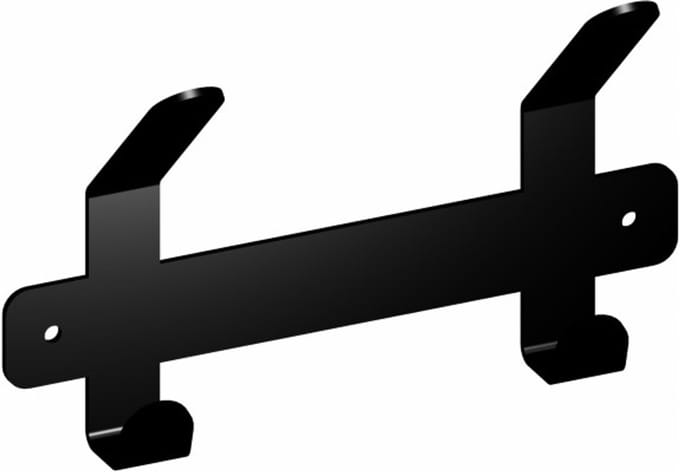 Gamet - Ophanghaken - 170mm - Zwart - Poedercoating