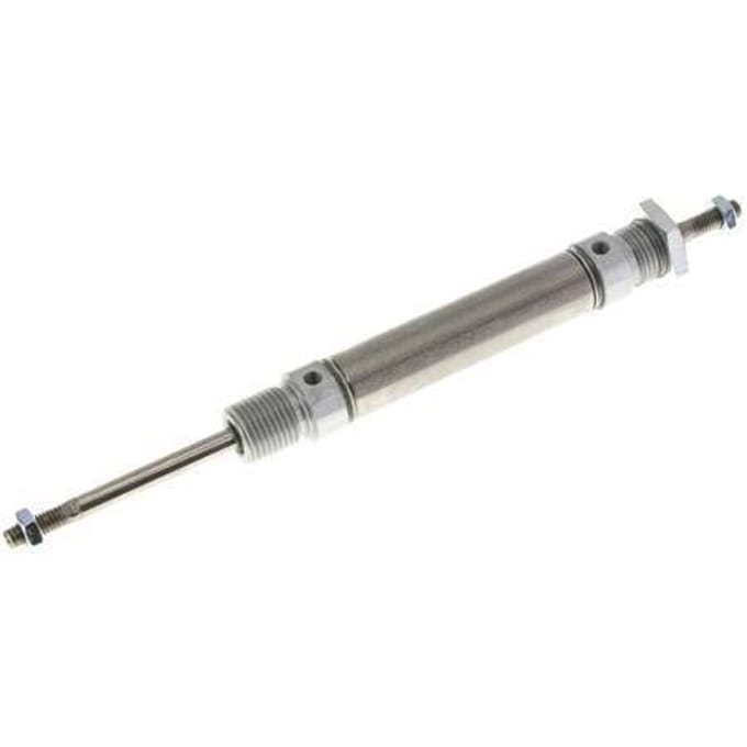 ISO 6432 Ronde Dubbelwerkende Cilinder 16-40mm - Magnetisch - Buitendraad - Dubbele Zuigerstang