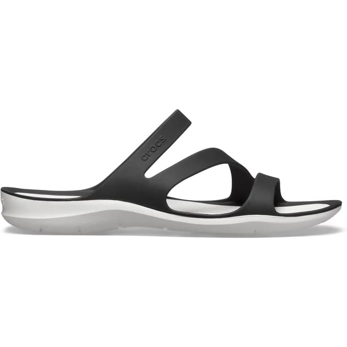 Crocs - Swiftwater Sandal Women - Dames Sandaal - 37 - 38 - Zwart