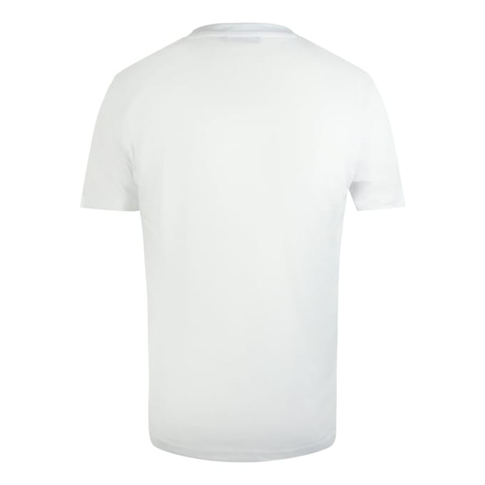 Cavalli Class Bold Brand Wit T-shirt