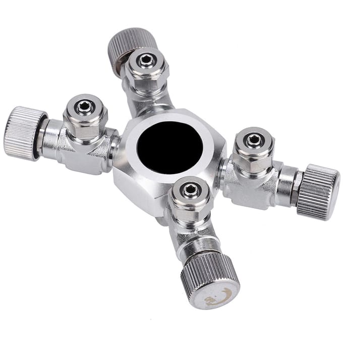 Distributeur multi-voies, régulateur d'aquarium, vanne de séparation de CO2, aquarium(4 façons) white