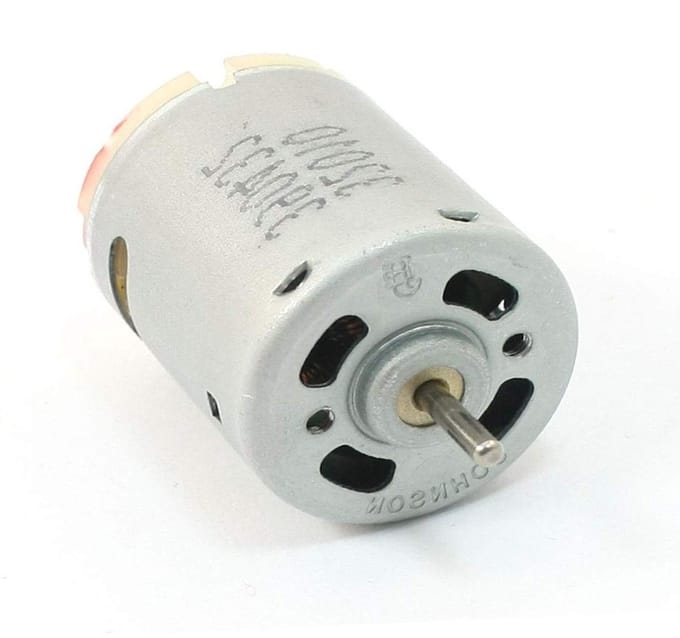 Hoge Snelheid Motor - DC Motor - Modelbouw Projecten - 12V 21000 RPM - Compact Formaat - Metaal