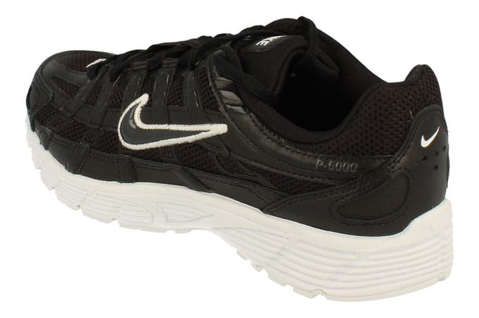 Nike Dames P-6000 Zwarte Sneakers