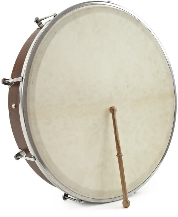 18 Stembare Bodhran met Hoes en Klopper