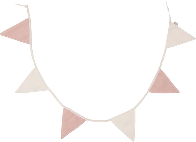 Jollein Vlaggenlijn - 200x17cm - Wild Rose/Ivory