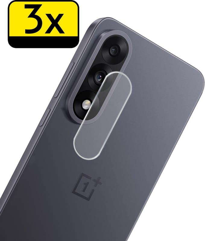Camera Lens Protector - Geschikt voor OnePlus Nord 5 - 3 Stuks - Camera Screenprotector - Beschermglas - Gehard Glas - Tempered Glass - Screen Protector