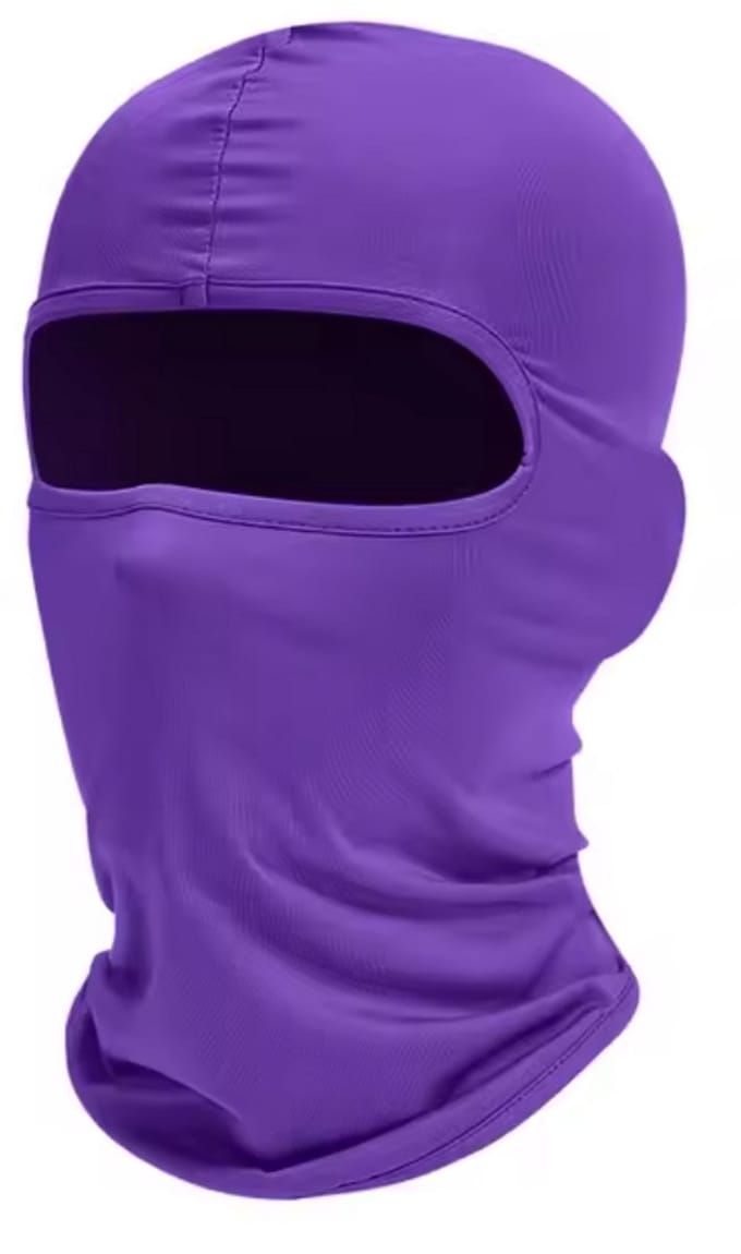 New Age Devi - Bivakmuts Balaclava - Paars - Nekwarmer - One Size Unisex