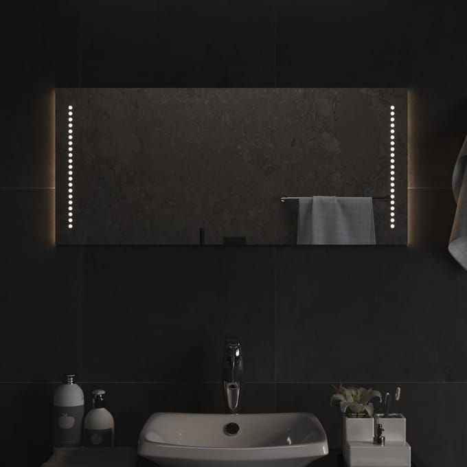 vidaXL Badkamerspiegel LED 40x90 cm