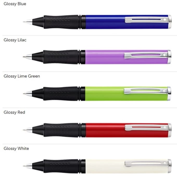 Sheaffer Balpen met Rubber Grip Lime