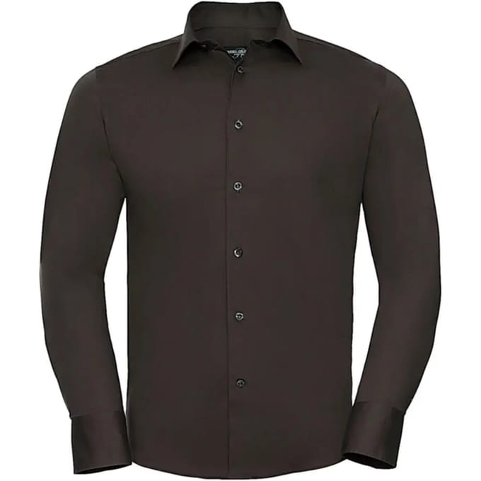 Shirt met lange mouwen Russell Athletic Fitted