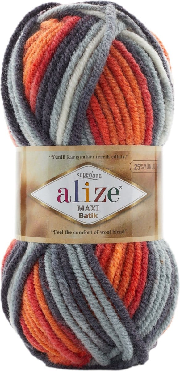 Alize Superlana Maxi Batik 8020 Pakket 5 Bollen
