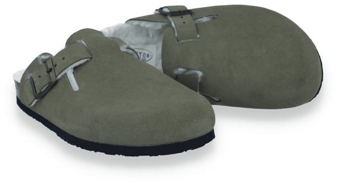 Plakton Dames Pantoffel | Kaki | Maat: 42