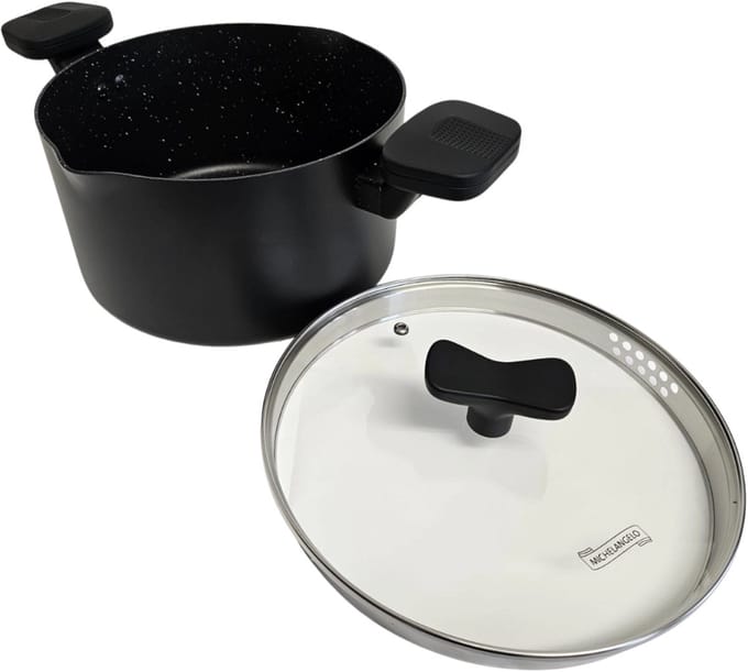 Pastapan met afgietdeksel – 6L