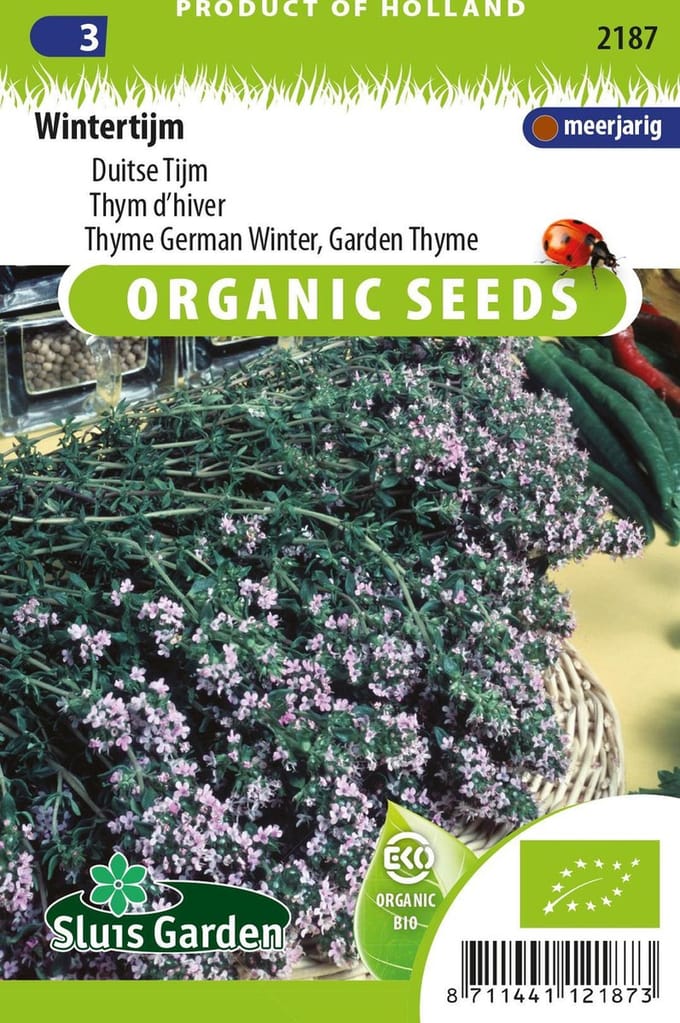 Sluis Garden - Wintertijm Biologisch (Thymes vulgaris)