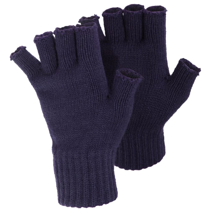 Floso Dames/vrouwen Winterfingerless Gloves (Marine)