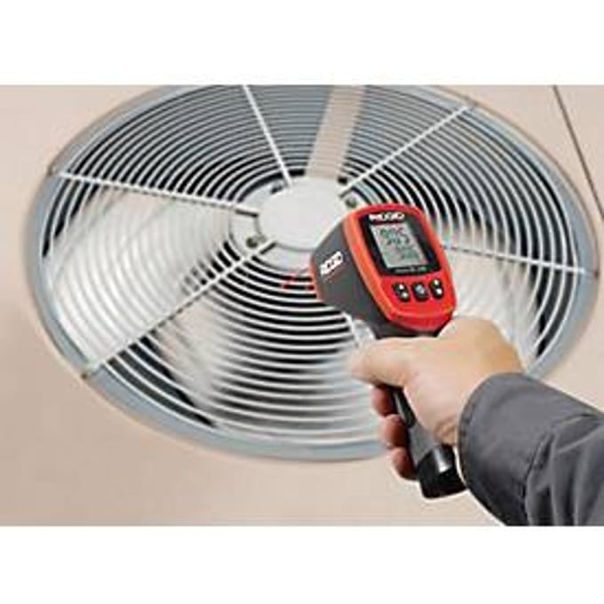 Infrarood thermometer micro IR-200 -50 b.1200degC ± 1degC 1x9V blok RIDGID