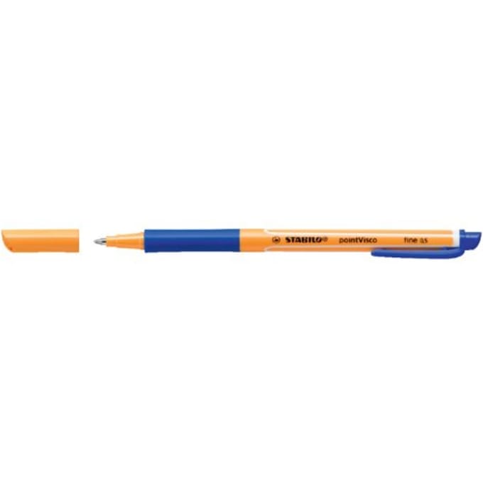 Rollerpen stabilo pointvisco 1099/41 fijn blauw