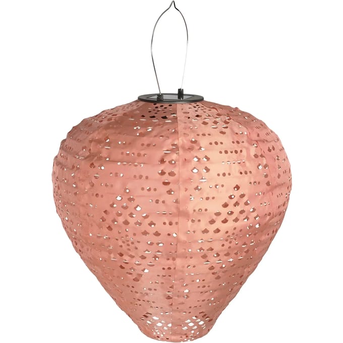 Arna lantaarn oplaadbaar roze.