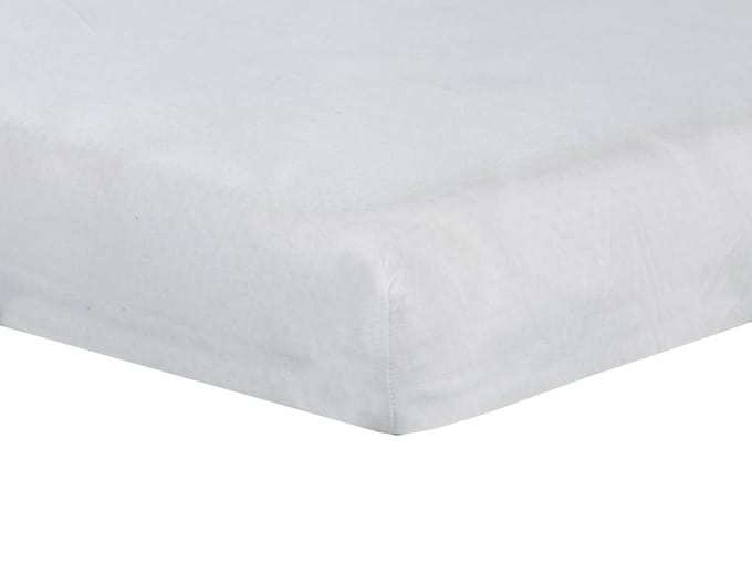 ABZ Hoeslaken jersey - 90x200 cm - Wit