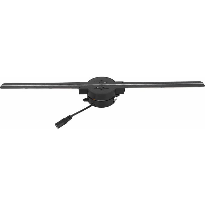 3D Hologram Ventilator 2000x224 224 LED-lampjes Ondersteunt WiFi APP Hologram Projector Ventilator Reclamedisplay US Plug