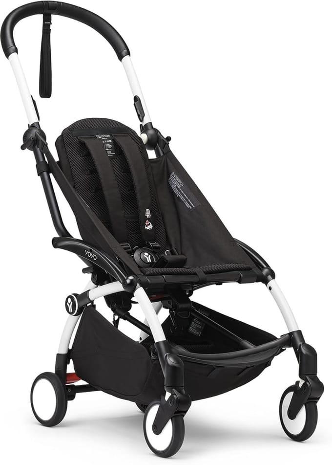 Compact Kinderwagen Frame - Reisbuggy Lichtgewicht - Reizen Met Baby - Handbagage Formaat - 52 x 44 x 18 cm