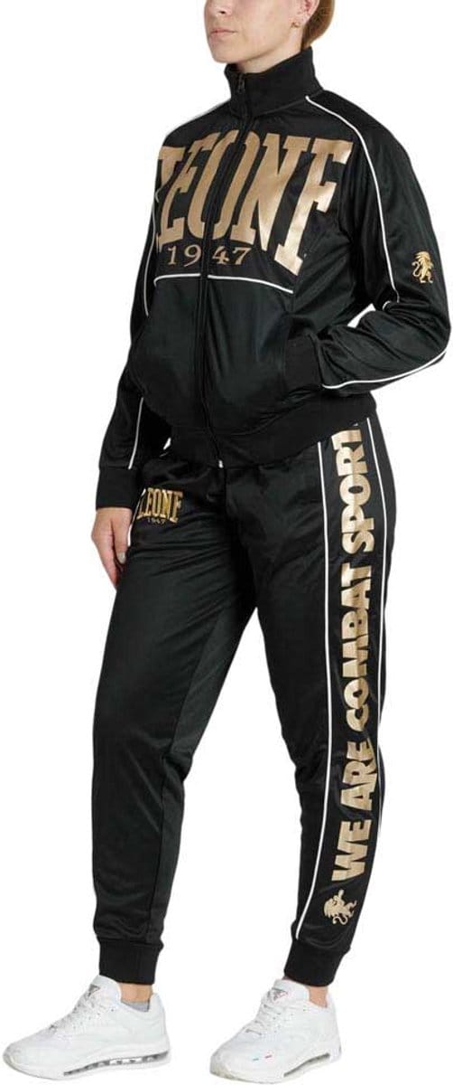 Leone1947 Premium Trainingspak Zwart M Vrouw