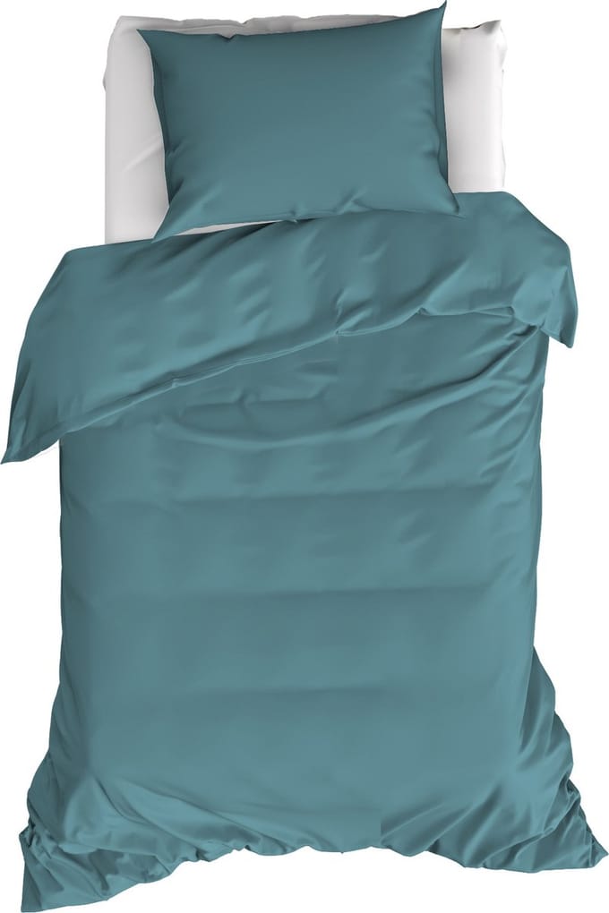 Moodit Dekbedovertrek Basil Arctic - Eenpersoons - 140 x 220 cm - Katoen