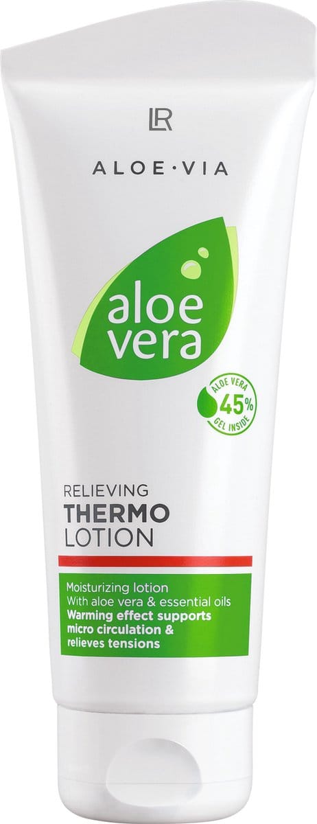 Spierontspannende Lotion, Aloe Vera ontspannende thermo lotion