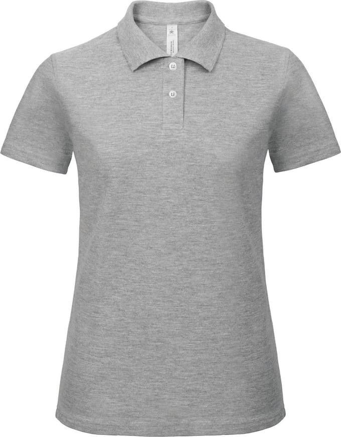 B&C Id.001 Ladies' Polo Shirt CGPWI11 - Heather Grey - M