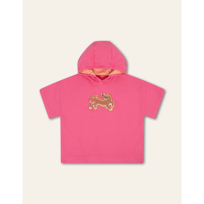 Oilily Horis Sweater- maat110/5yr Hot Roze