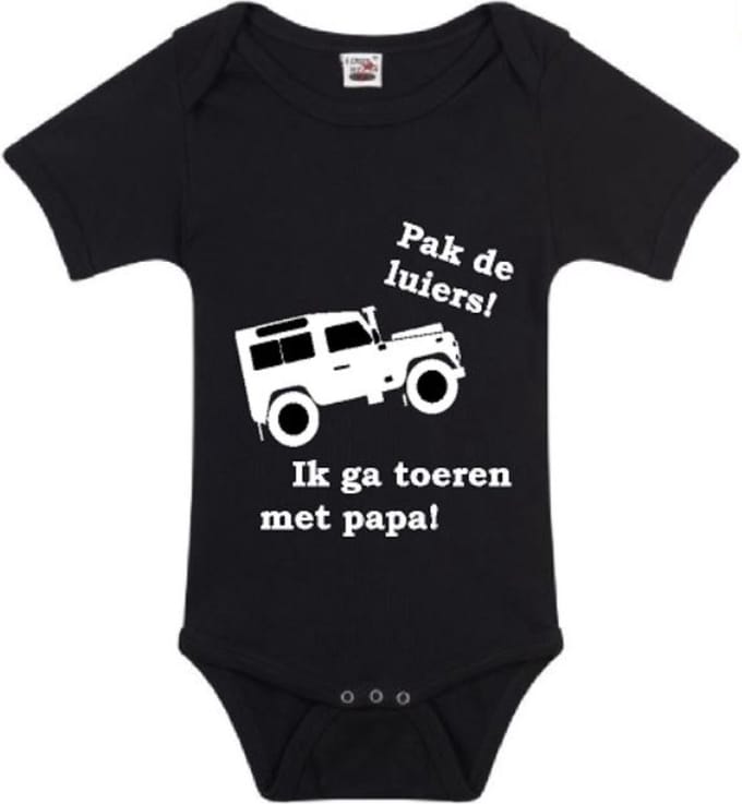 Romper toeren met papa I maat 62/68 I Logostar