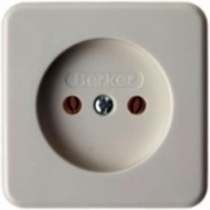 Berker Wandcontactdoos Enkel