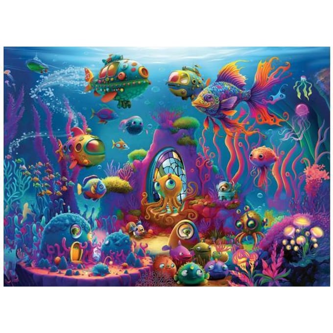 Ravensburger puzzel Alien ocean - Legpuzzel - 150 XXL stukjes