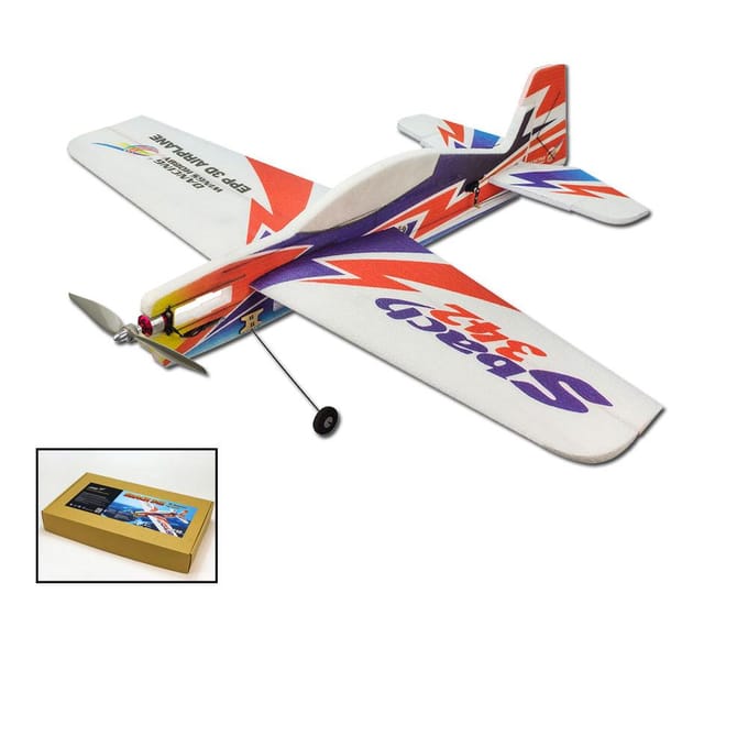 Dancing Wings Hobby E1801 EPP RC-vliegtuig 1000 mm elektrisch aangedreven SBACH342 RC-vliegtuigen ongemonteerde KIT-versie KIT veelkleurig