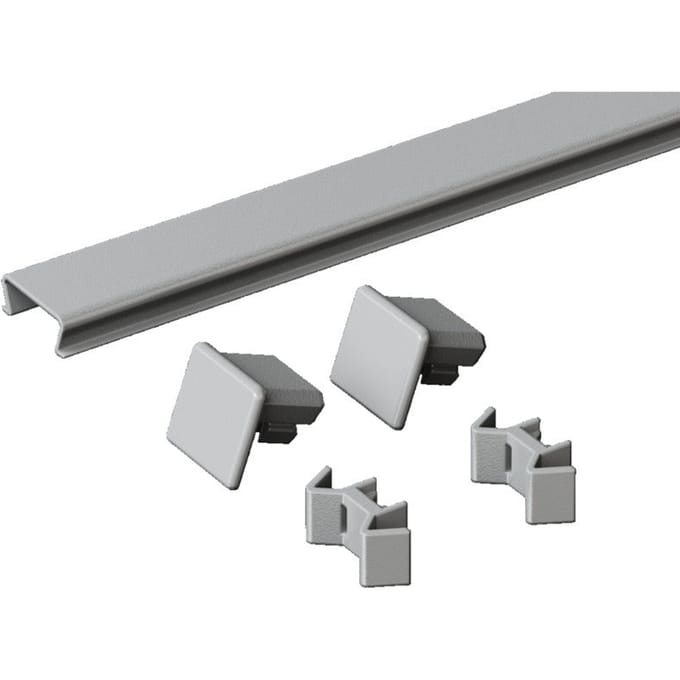 Rittal TS Kast Baying Afdekking 600mm RAL7035 - 8800865