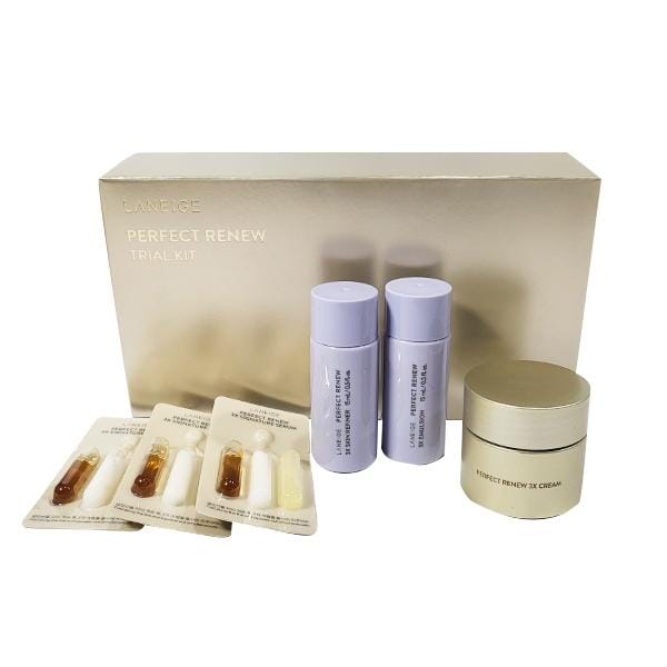 Laneige Perfect Renew Proefset 4 items+ WILLEKEURIG CADEAU beige