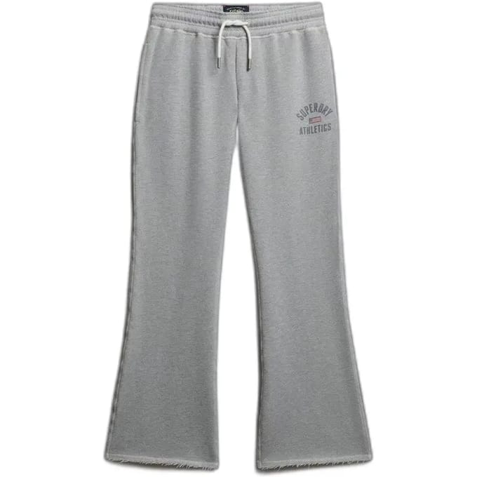 Vrouwelijke flare joggingbroek Superdry Athletic Print
