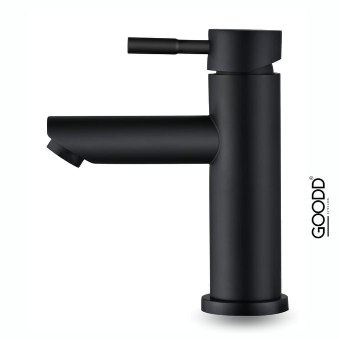GOODD® Avallon - Wastafelkraan - Mengkraan - PVD coating - RVS - Zwart