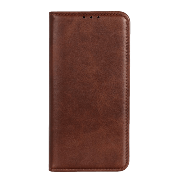CaseBody Samsung Galaxy A53 Real Leather Wallet Hoesje Bruin