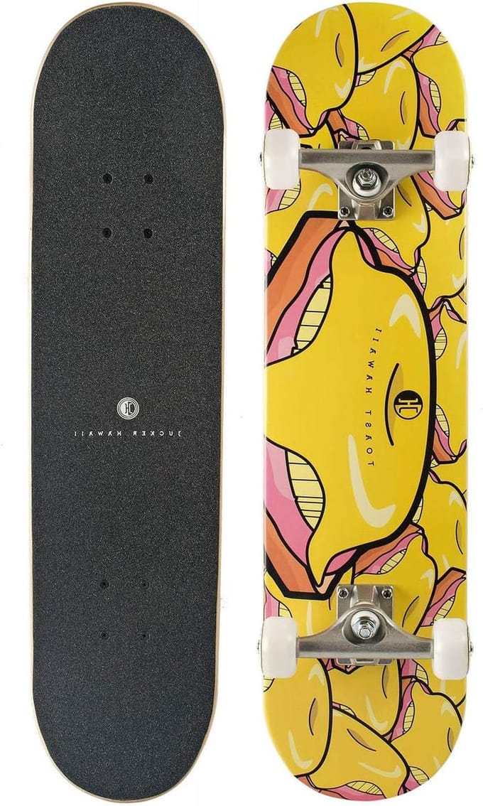 JUCKER HAWAII Skateboard Tasty Toast 7.75" Compleet skateboard