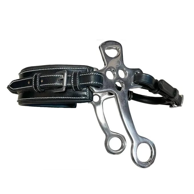 Hackamore voor paard met korte platte takken Jump'In