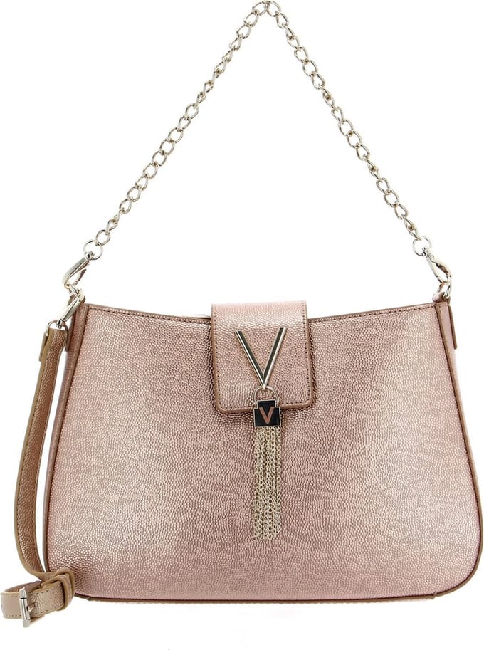 VALENTINO Schoudertas Divina Hobo Bag Oro Rosa Koper
