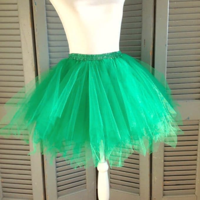 Super tutu - groen maat M