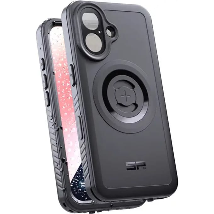 SP Connect Xtreme SPC+ iPhone 16 Hoesje Full Protect MagSafe Zwart