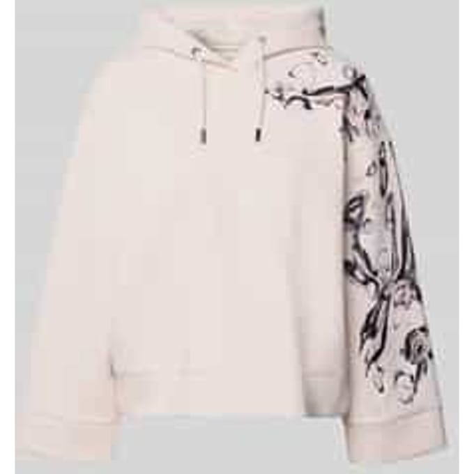Sweatshirt met mouwprint