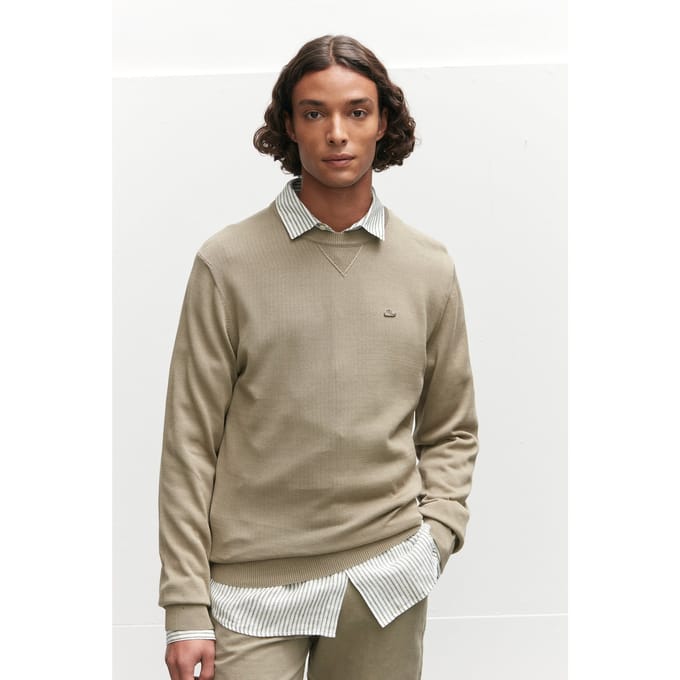 The Goodpeople Korean Knitwear Dark Beige Größe: S | Pullover Outlet | Herren | Braun