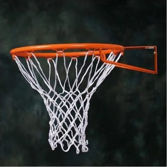Set van polyester/katoen basketnetten 8mm Emdé