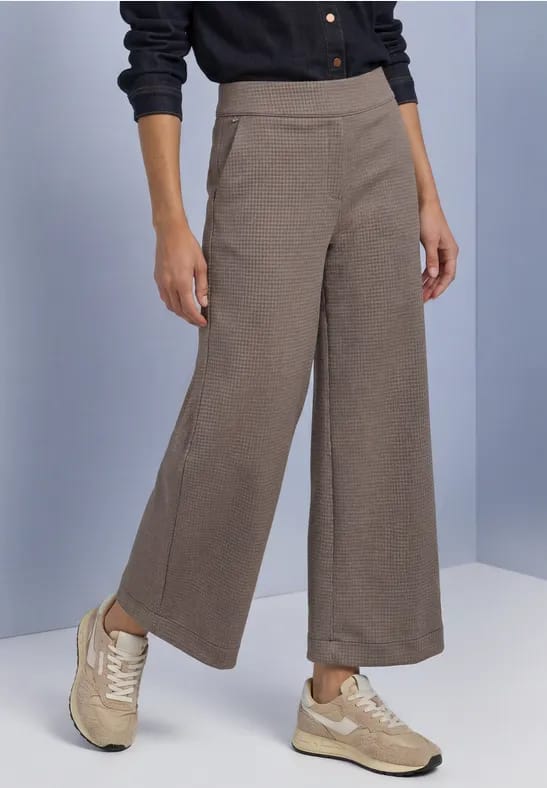 High Waist Culotte met hoge taille en casual pasvorm